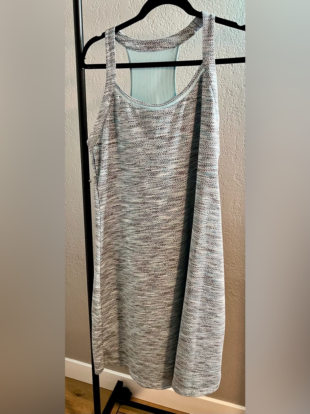 MPG Mint Green and White Athletic Dress